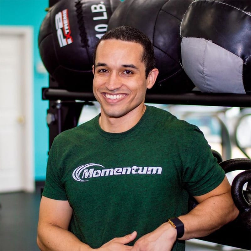 Marquis Edwards coach at Momentum Fit Incorporated